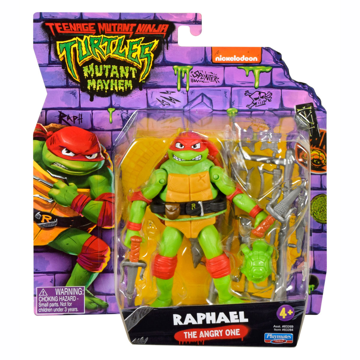 Boti Teenage Mutant Ninja Turtles Play Figure - Raphael le Angry One