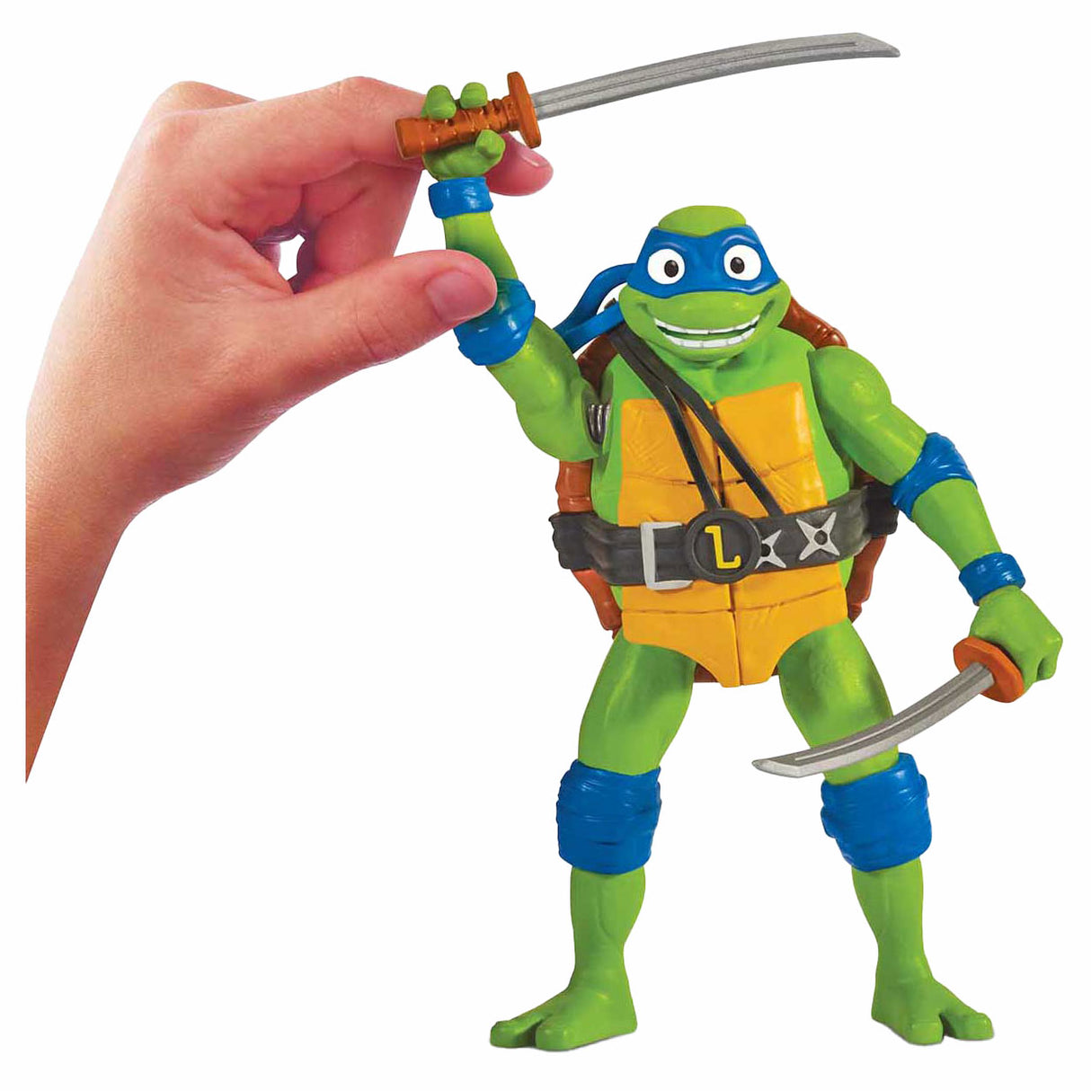 Boti adolescente mutante tortugas ninja ninja grita speel figura Leonardo