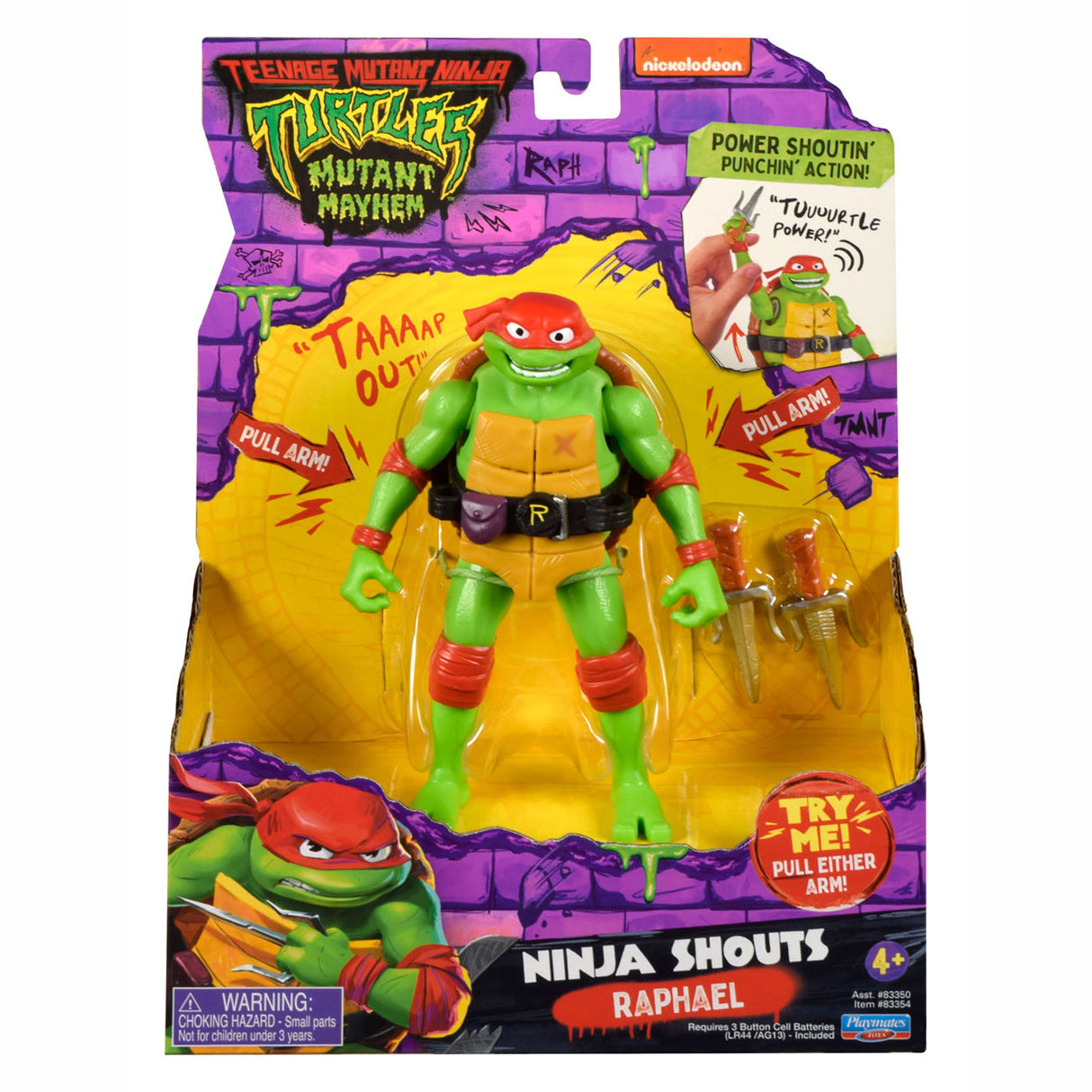 Boti Teenage Mutant Ninja Turtles Ninja Shouts Spielfigur – Raphael