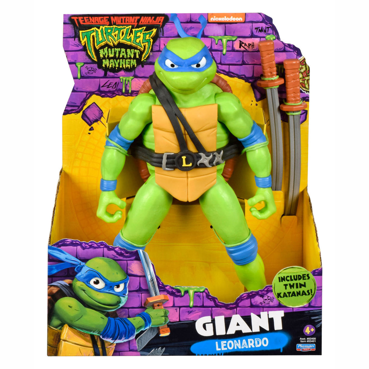 BOTI Teenage Mutant Ninja Turtles Play Figure Leonardo