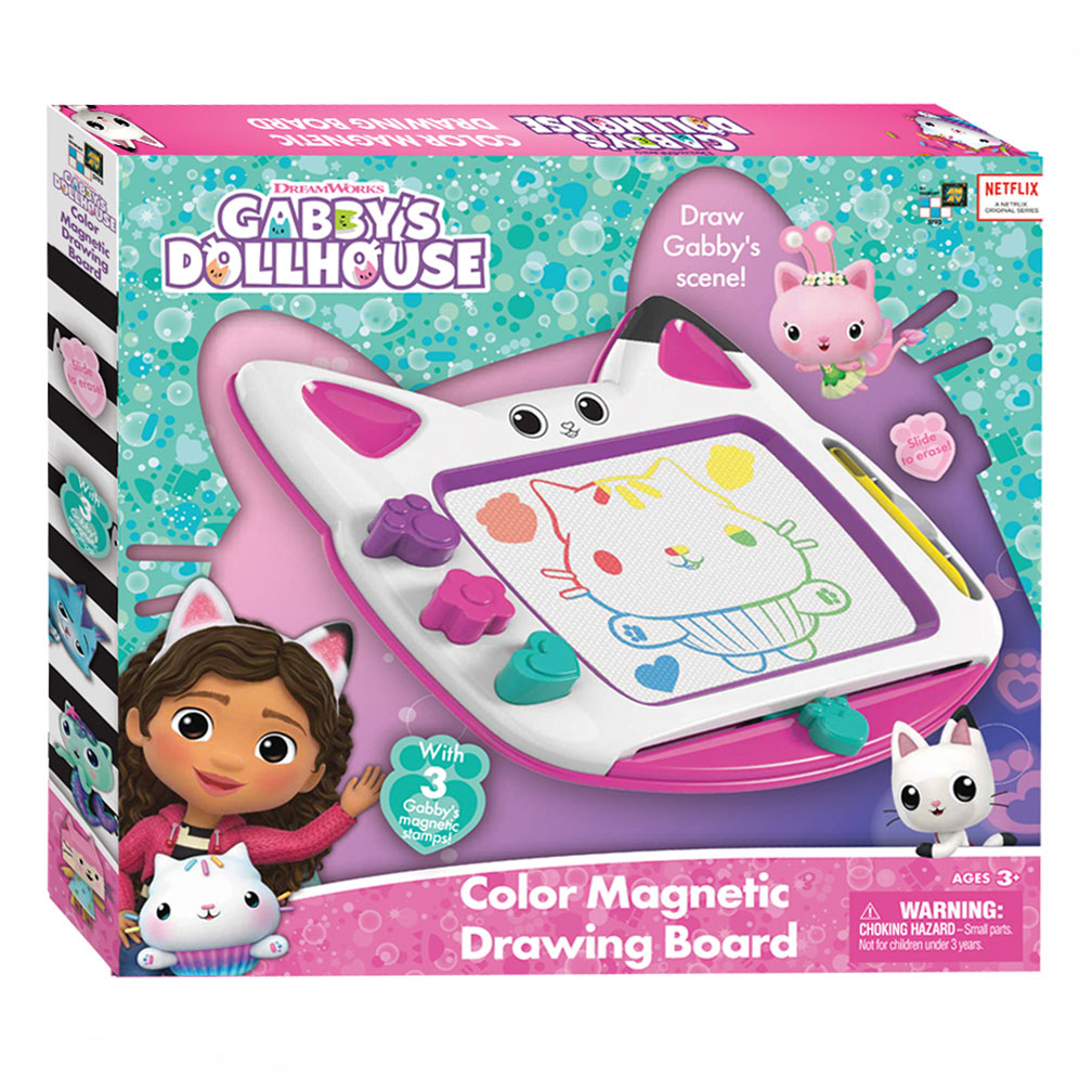 Boti Gabby's dollhouse color magnetic drawing board