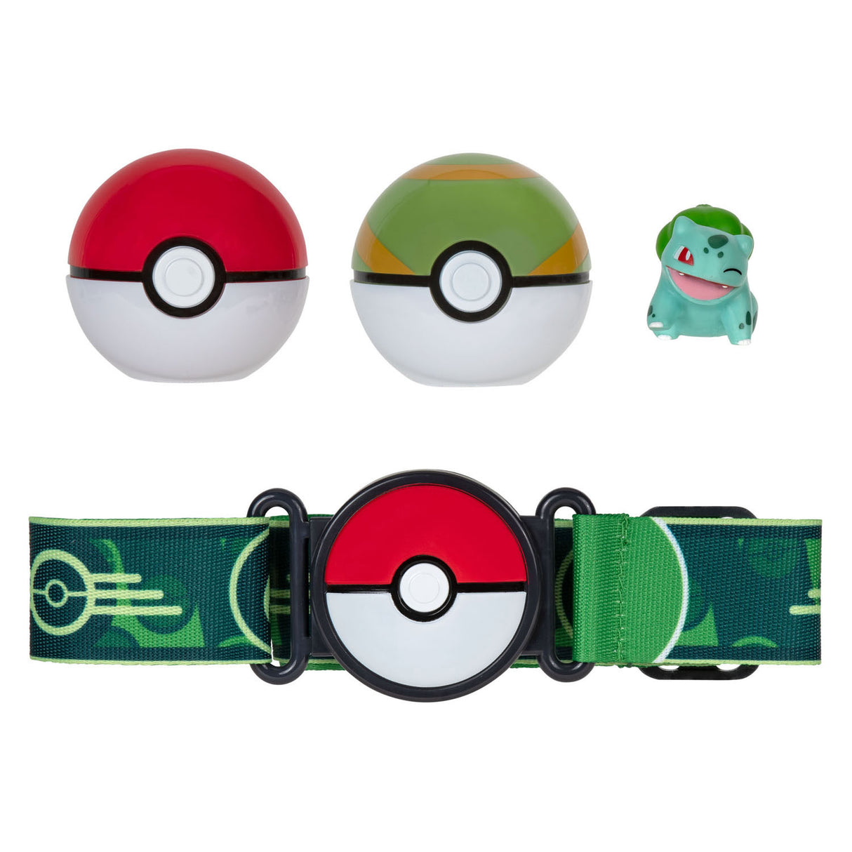 Boti Clip 'N' Go Poke Ball met Riem Speelset, 4dlg.