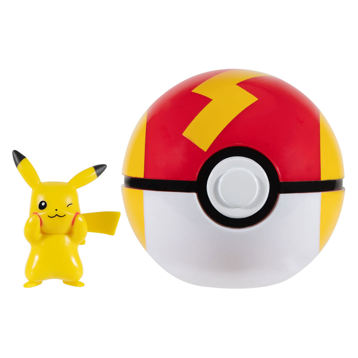 Boti Pokémon Clip 'n' Go Pikachu und schneller Ball Speeltet, 2dlg.