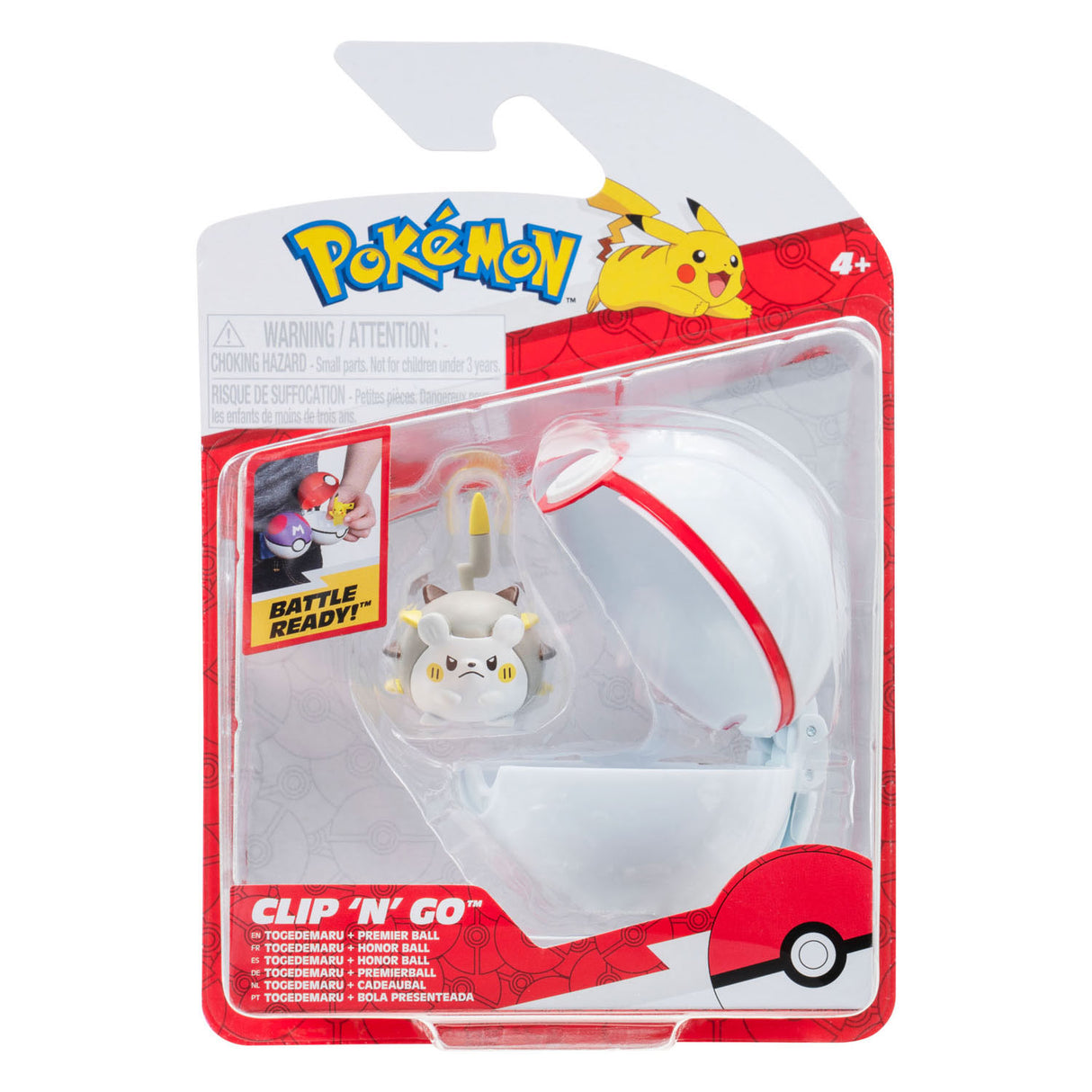 Boti Clip 'N' Go Togedemaru Ball play set, 2dlg ..