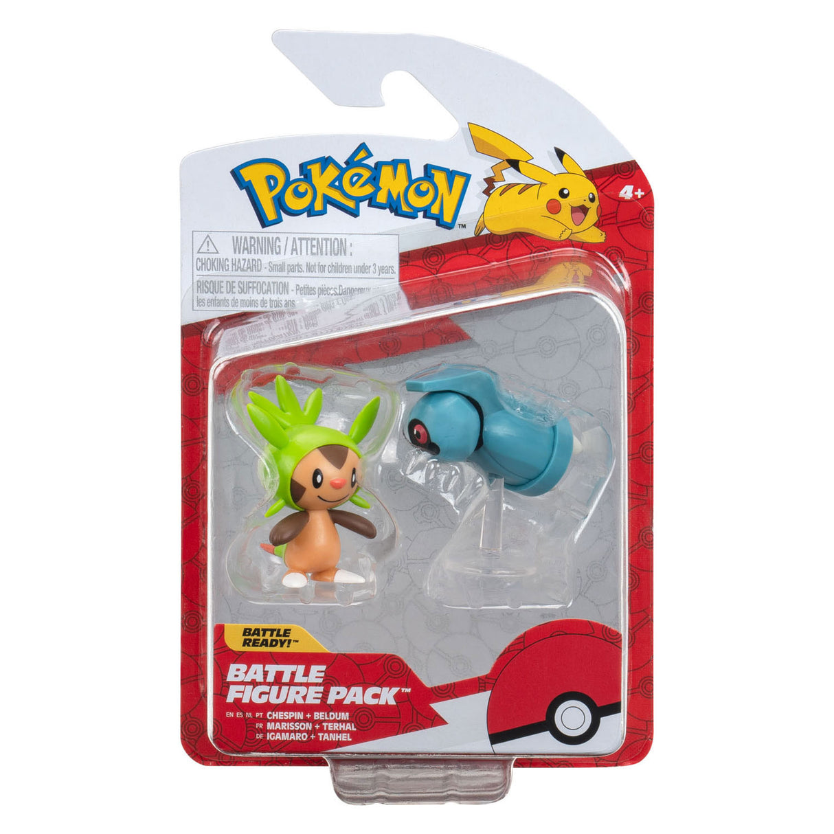 Boti Battle Figures Chespin Beldum, 2st.