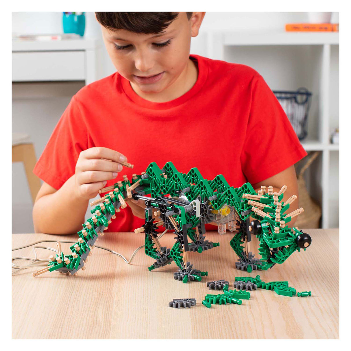 K'nex Knexosaurus Rex mit Motor, 255-tlg.