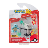 Boti Batte Figure Set Magby, Alolan, Marow, 3st.