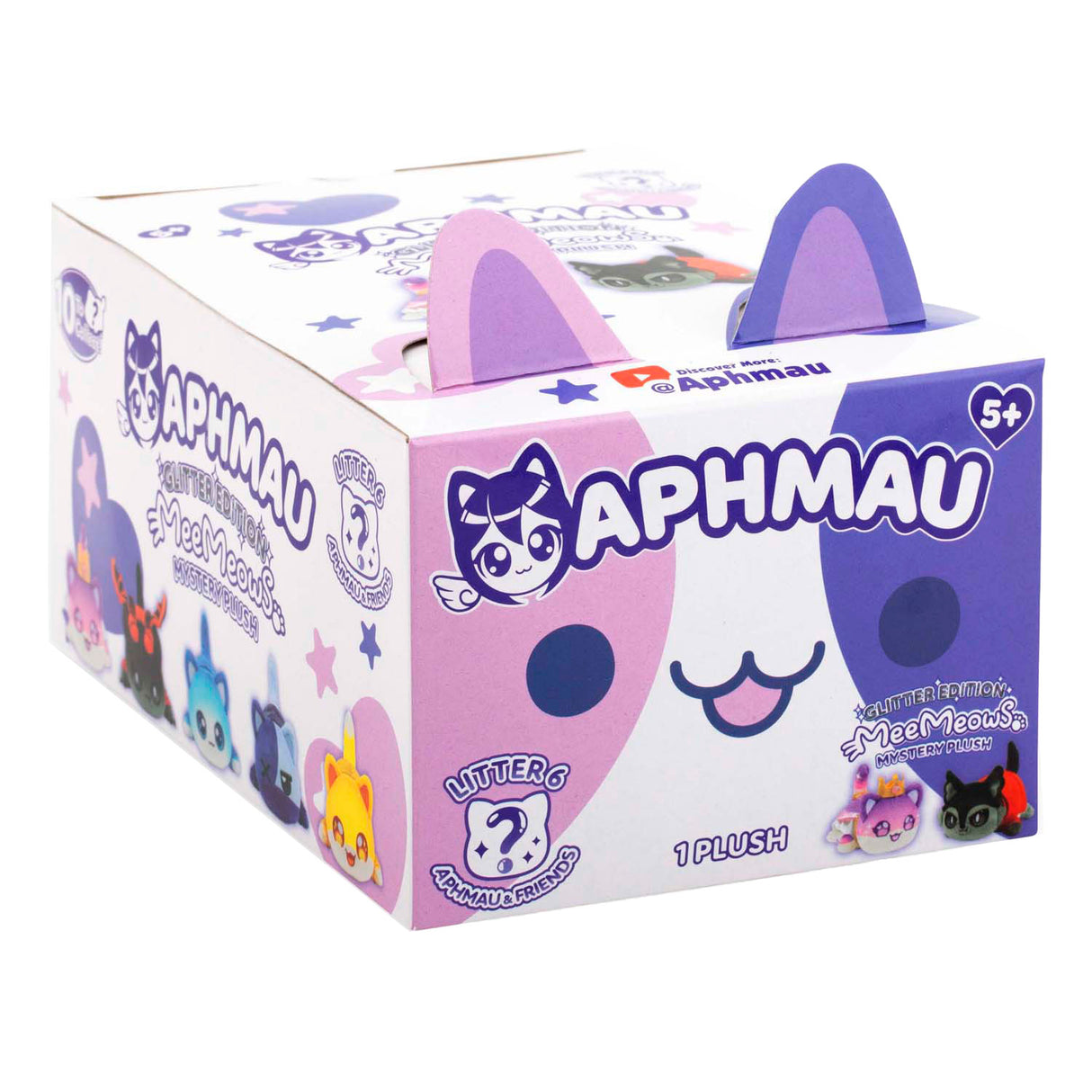 Boti Aphmau Friends 6 Surprise Meemeows Kuscheltier Plüsch, 15 cm