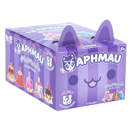 Boti Plüsch Alhmeu 15 cm Mystery Meemeow Serie 7 Karnevalsleckereien | 9 Stück