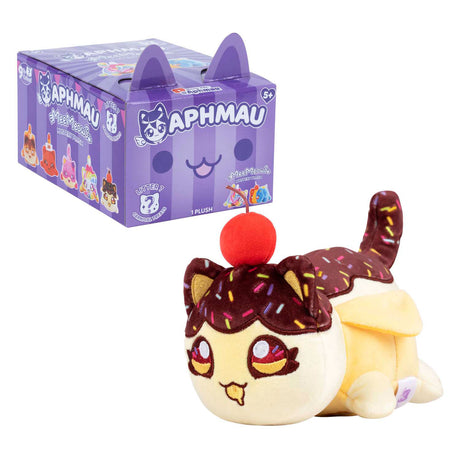 Boti Plüsch Alhmeu 15 cm Mystery Meemeow Serie 7 Karnevalsleckereien | 9 Stück