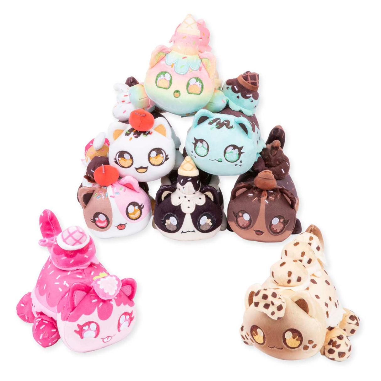 Aphmau Mystery Meemeow Plüscheis 15 cm | 9 Stück