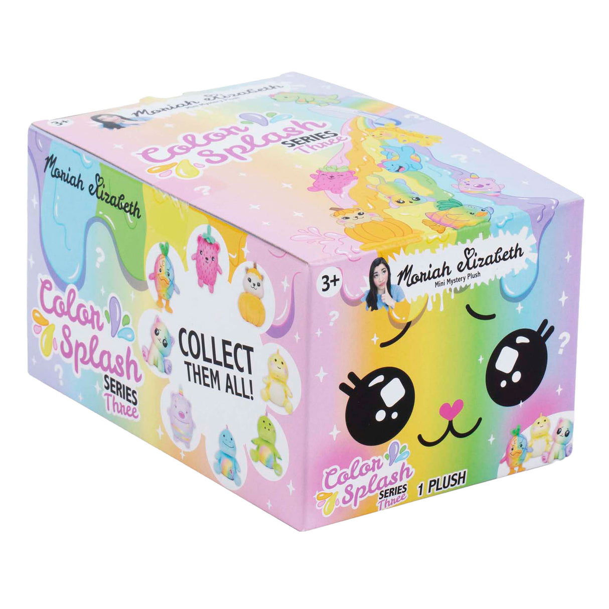 Moriah Elizabeth Mystery Kuscheltier – Serie 3 Farbspritzer, 15 cm