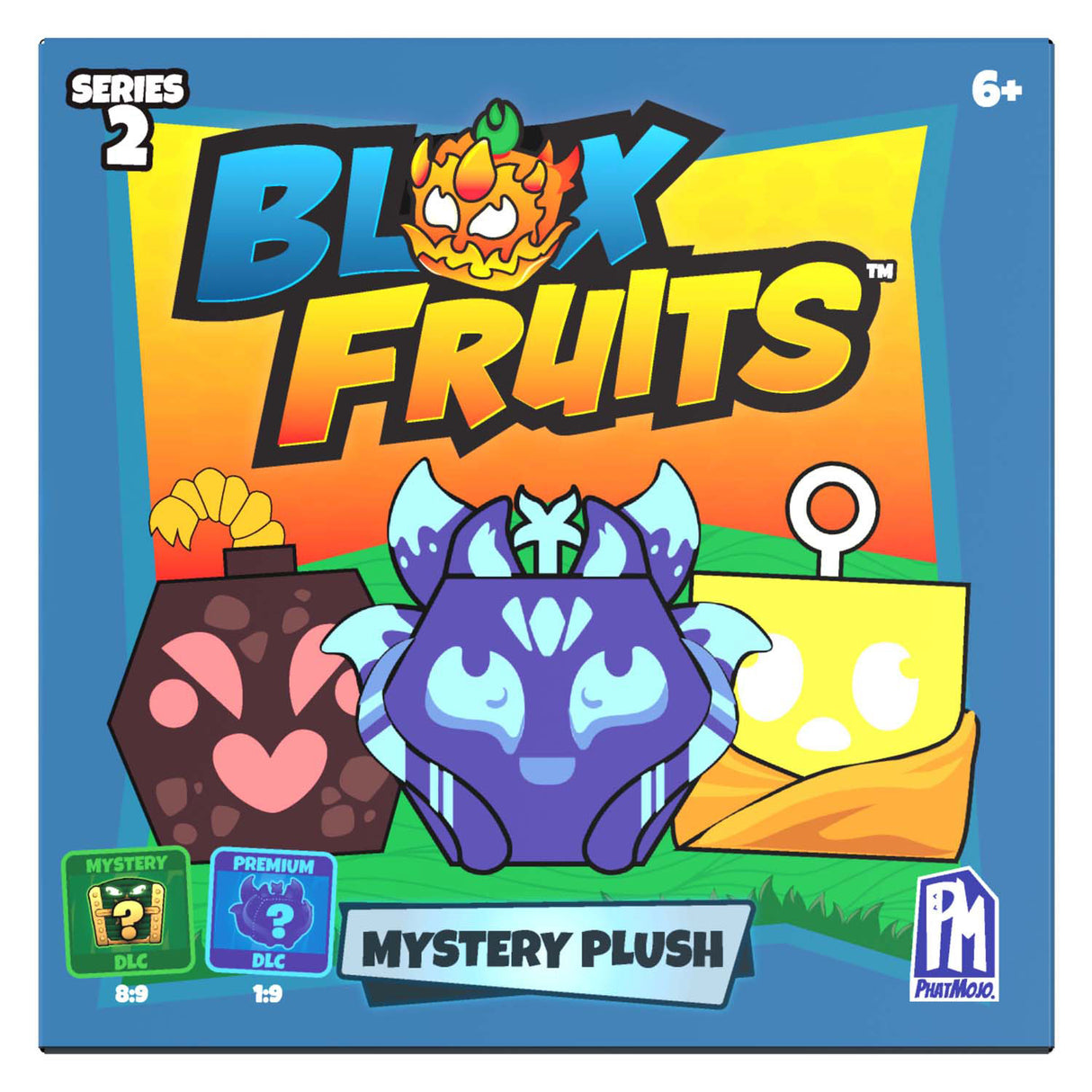 Boti Blox Früchte Sammelplüsch S2 Blindbox 10 cm sortiert | 9 Stück