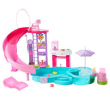Barbie-Traumpool – Spielset mit Rutsche und Whirlpool und mehr als 20 Zubehörteilen