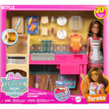Barbie-Familienpuppe Teresa, Rezept für Freundschaft und Küchenspielset