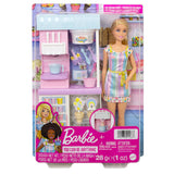 Barbie-Eisdielen-Spielset – Puppe