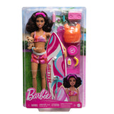 Barbie-Strandpuppe mit Surfbrett