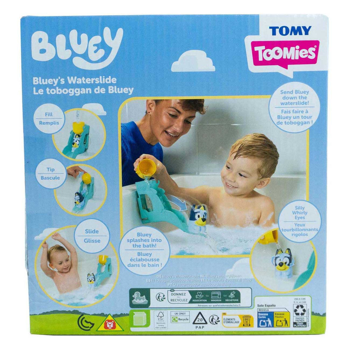 Tomy Blueys Wasserrutsche