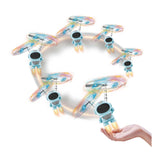 Spectron fliegender Astronaut - blau