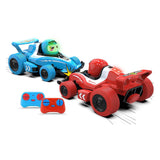 Gear2play RC Neon Bumper Cars Pro Duo Set – RC Formel 1 Battle Cars – Nehmen Sie an einem Crash-Duell teil!