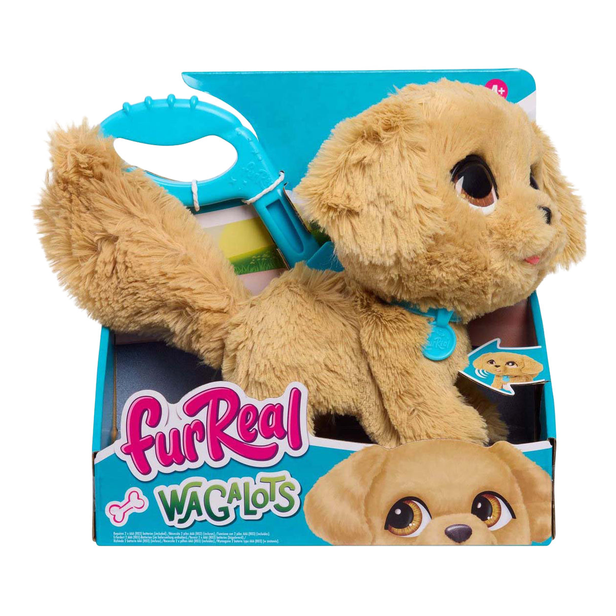 Spectron Furreal Wagalots Golden Retriever – interaktiver Welpe