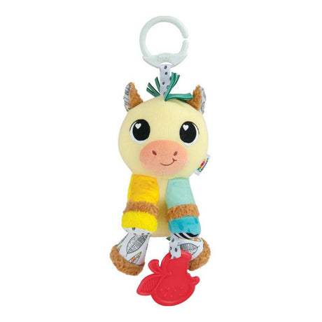 Lamaze Carson das Zugpferd – Lernspielzeug für Babys – Spielen und Entdecken – Kuscheltier