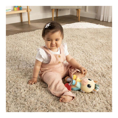 Lamaze Carson das Zugpferd – Lernspielzeug für Babys – Spielen und Entdecken – Kuscheltier