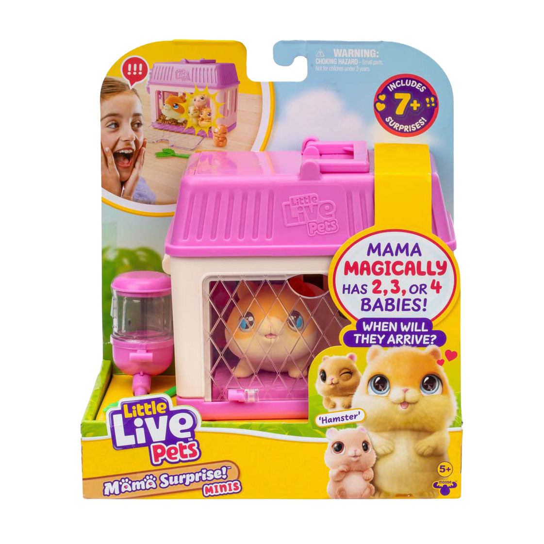 Spectron Little Live Pets Mama Surprise Mini-Spielset Hamster