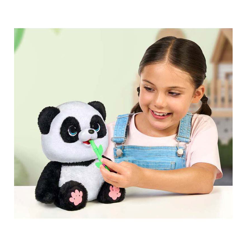 Kleine lebende Haustiere, mein Baby-Panda Chuchu – interaktives Kuscheltier