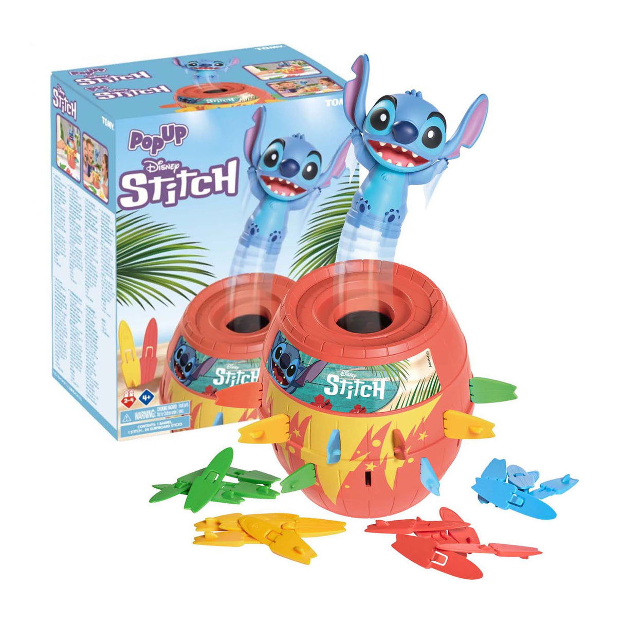 Tomy Pop-Up-Stichspiel – 2 bis 4 Spieler