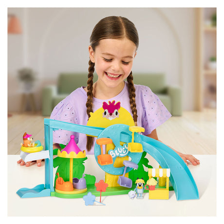 Moose Toys Bluey und Bingo ultimatives Vergnügungspark-Spielset