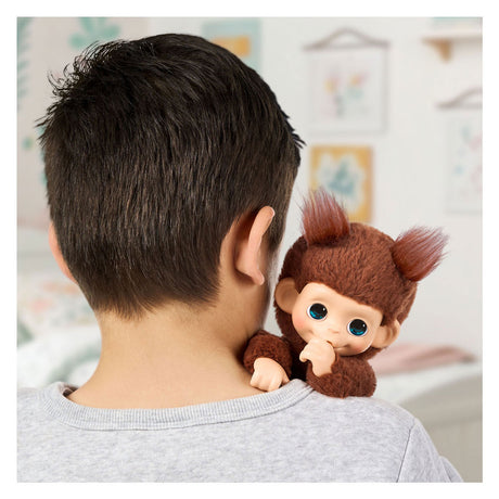 Little Live Pets My Baby Mini-Affe, braune Kirsche | 3 Stück
