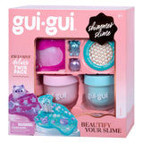 Moose toys gui gui slijm - shimmer deluxe duo pack - maak je eigen sprankelende, geurende slime