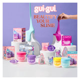 Moose toys gui gui slijm - shimmer deluxe duo pack - maak je eigen sprankelende, geurende slime