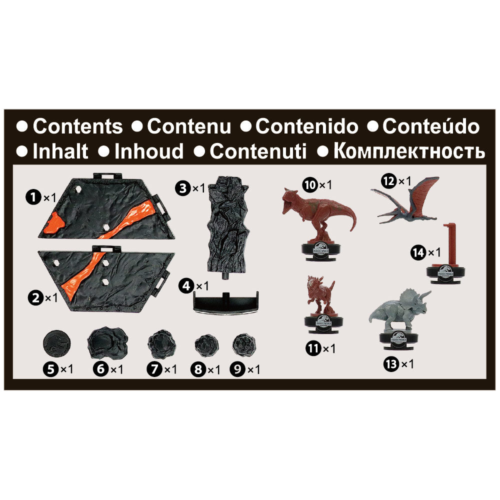 Epoche Jurassic World Vulkanbeben-Balance-Spiel