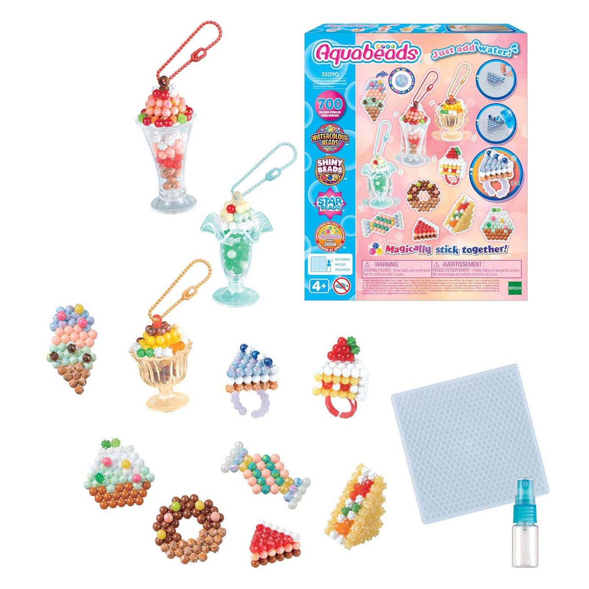 Aquabeads Bastelset süße Accessoires