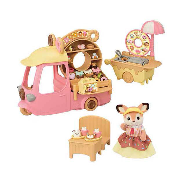 Sylvanian Family 5808 Dip-Dip-Donut-Wagen