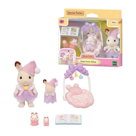 Sylvanian Family 5806 Sleepy Dream Set Bruder-Schwester
