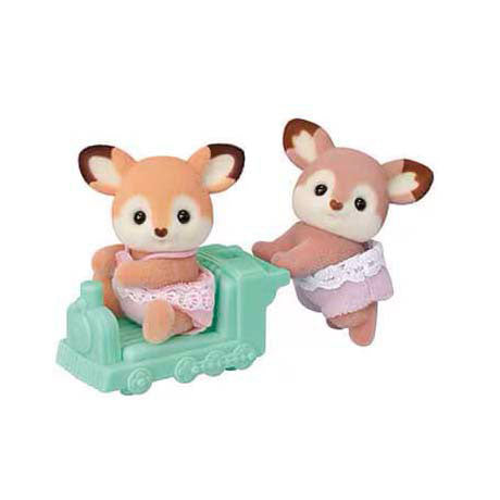 Sylvanian Family 5800 Tweeling Herten- 2 Fluweelzachte Spielfiguren