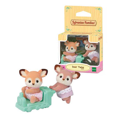 Sylvanian Family 5800 Tweeling Herten- 2 Fluweelzachte Spielfiguren