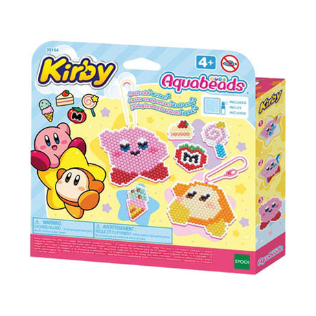Aquabeads kirby sleutelhanger maken