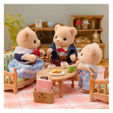 Sylvanian families 5851 familie biscuit beer- extra fluffy zacht