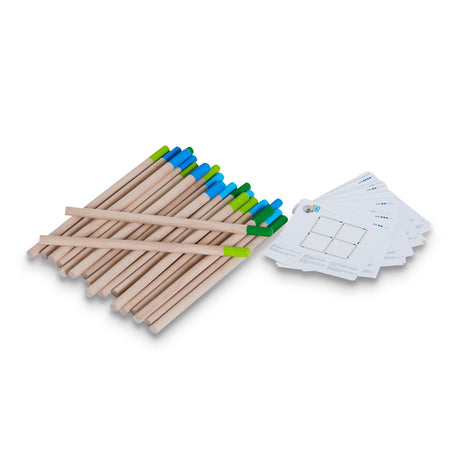 Bs Toys Streichholzpuzzle - Holz - ab 8 Jahren - 30 Möglichkeiten - Lernspiel
