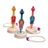 BS Toys Ringwerpen Vogels Wood Throwing Game