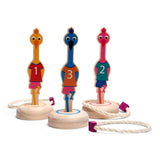 BS Toys Ringwerpen Vogels Wood throwing game