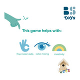 BS Toys Make your own wooden birdhouse building set