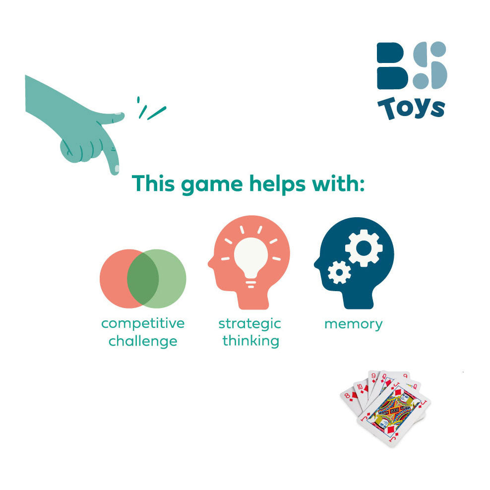 Bs Toys große Spielkarten, 54-tlg.