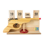 BS Toys Wooden Shooting Game con Target, 14dlg.