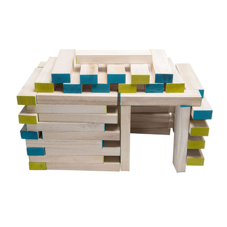 Bs Toys Mega Wackelturm-Spiel aus Holz, 61-tlg.