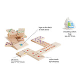 Bs Toys Mega-Dominospiel aus Holz, 28-tlg.